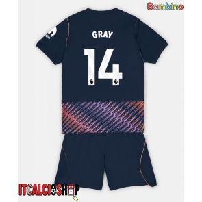 Tottenham Hotspur Archie Gray #14 Seconda Maglia Bambino 2026-27 Manica Corta (+ Pantaloni corti)